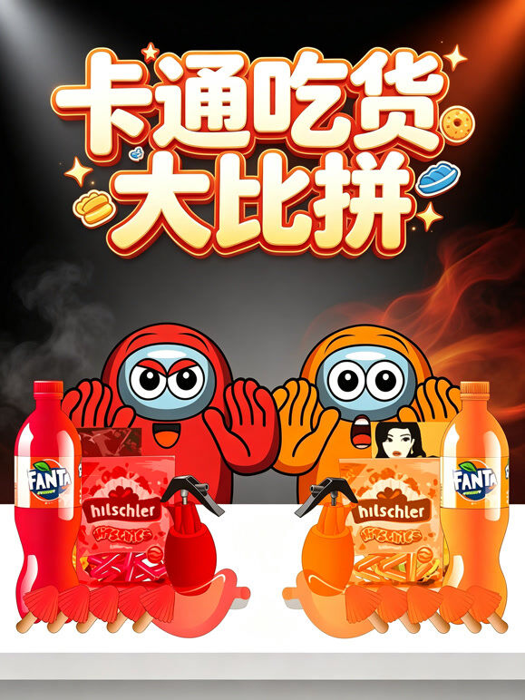 卡通吃货大比拼