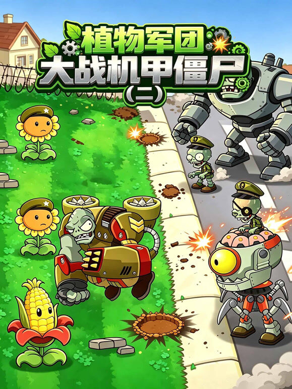 植物军团：大战机甲僵尸（二)