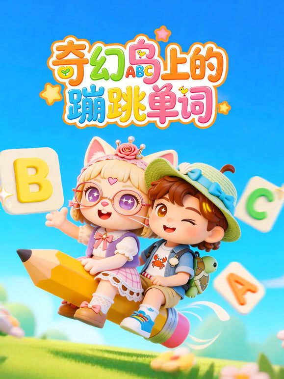 奇幻岛上的蹦跳单词