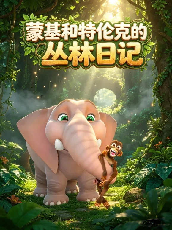 蒙基和特伦克的丛林日记动漫海报