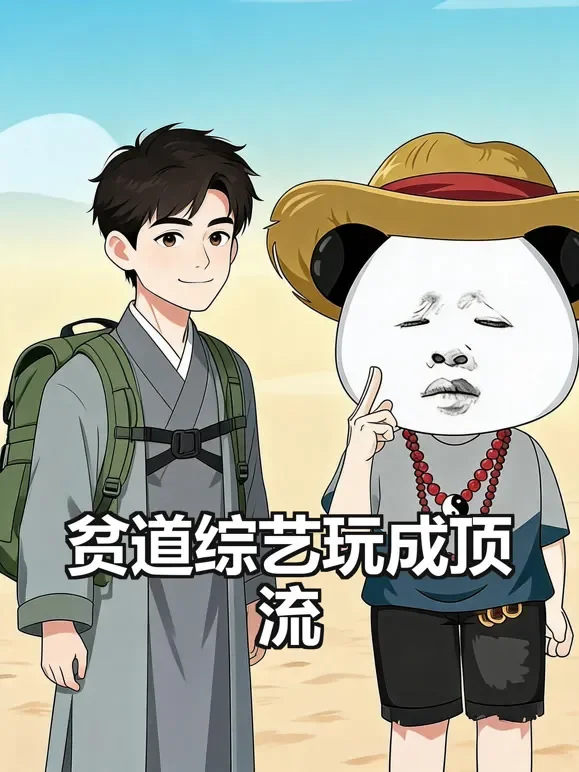 贫道综艺玩成顶流动漫海报