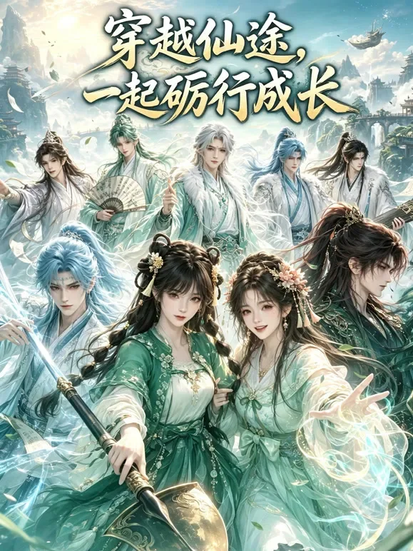 穿越仙途，一起砺行成长动漫海报