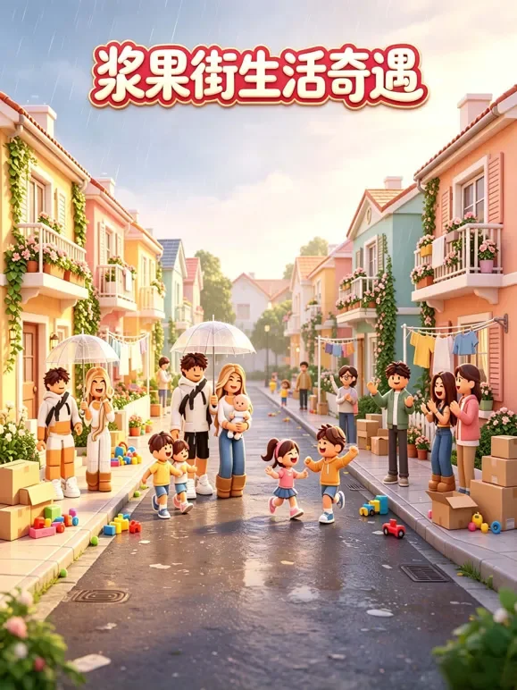 浆果街生活奇遇动漫海报