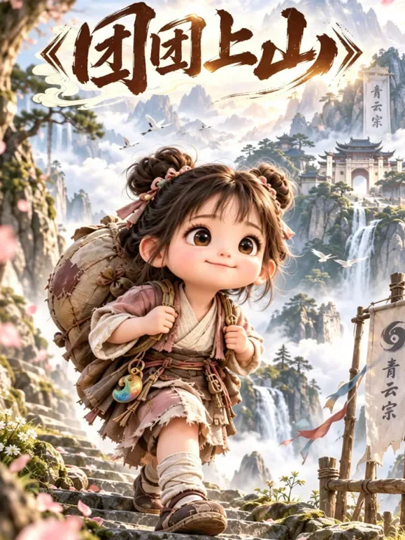 团团上山动漫海报