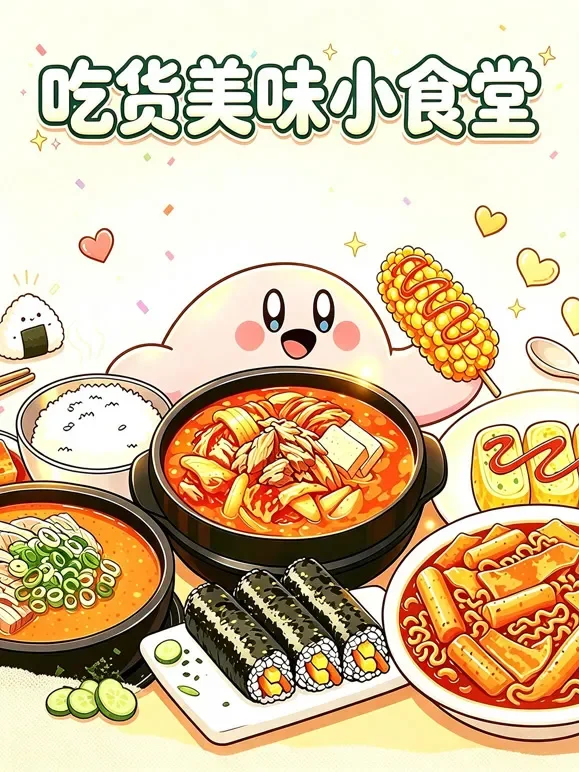 吃货美味小食堂动漫海报