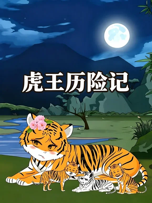 虎王历险记动漫海报