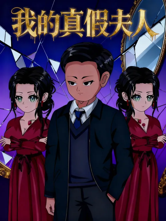 我的真假夫人动漫海报