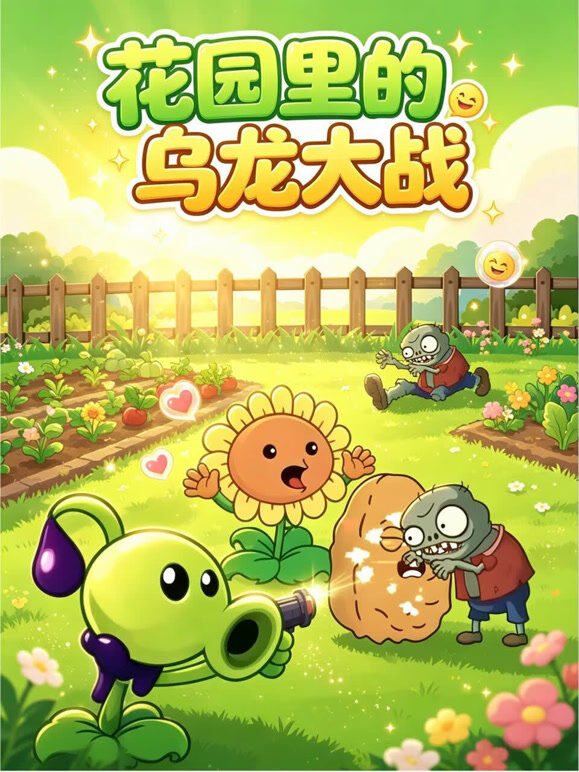 花园里的乌龙大战