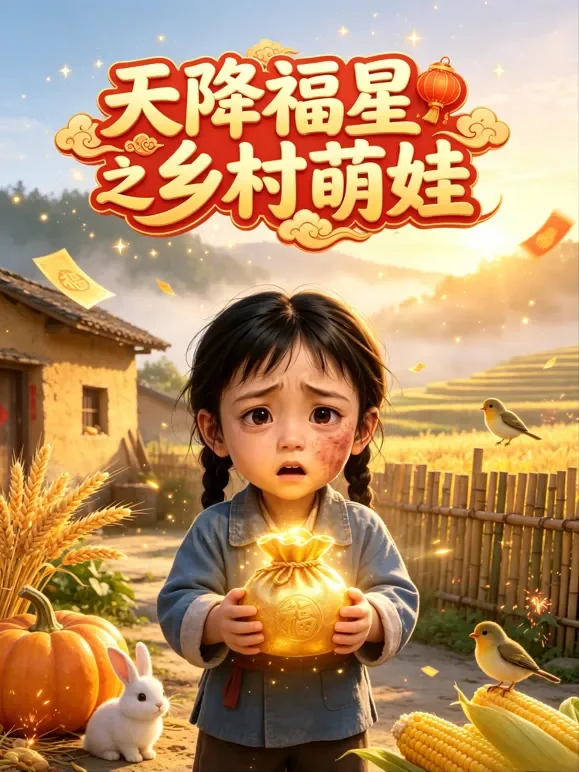天降福星之乡村萌娃动漫海报