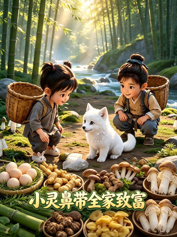 小灵鼻带全家致富