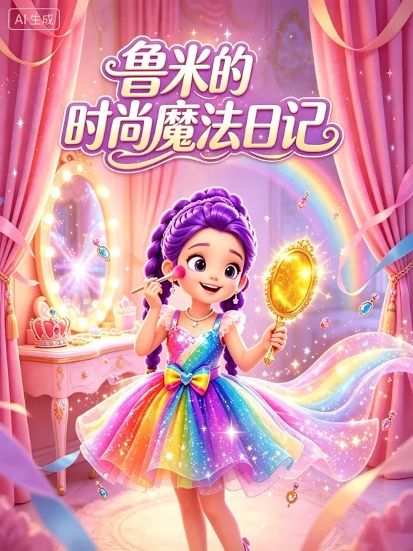 鲁米的时尚魔法日记动漫海报