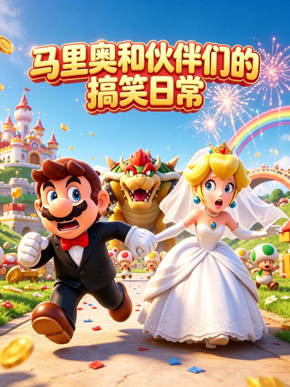 马里奥和伙伴们的搞笑日常