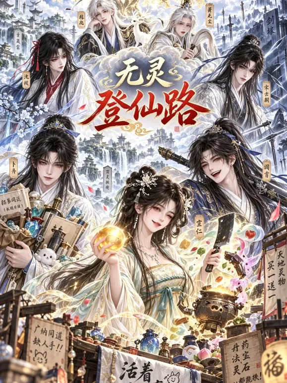 无灵登仙路动漫海报