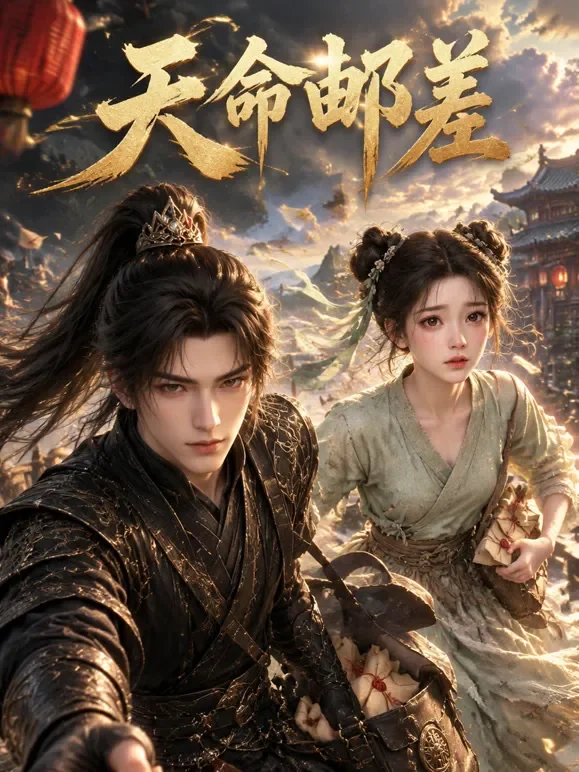 天命邮差动漫海报