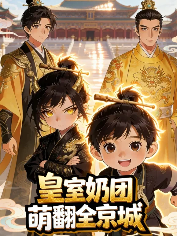皇室奶团萌翻全京城动漫海报