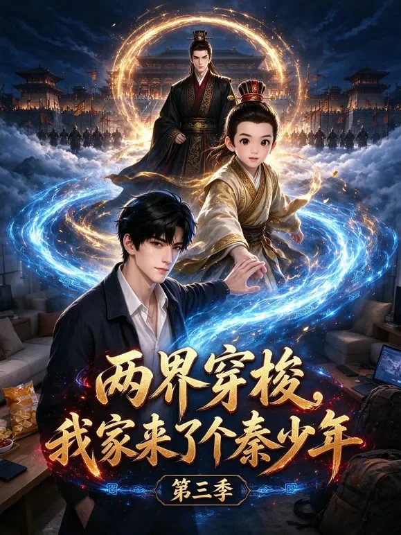 两界穿梭，我家来了个秦少年 第三季动漫海报