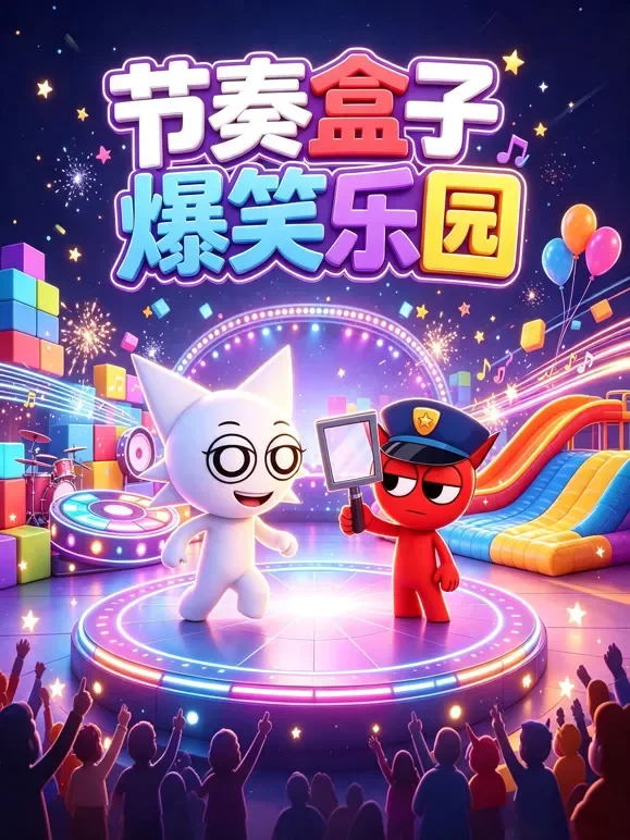 节奏盒子爆笑乐园动漫海报