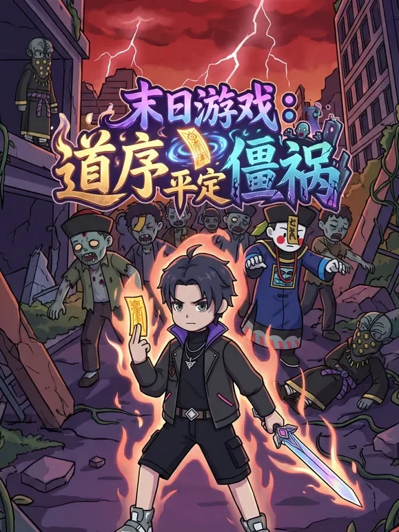 末日游戏：道序平定僵祸动漫海报