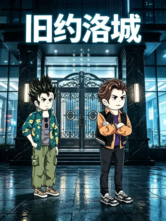 旧约洛城动漫海报