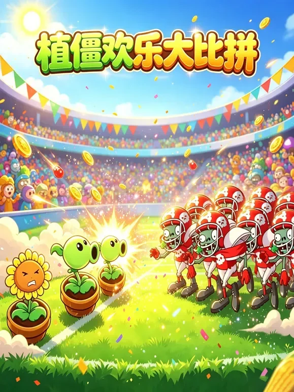 植僵欢乐大比拼动漫海报