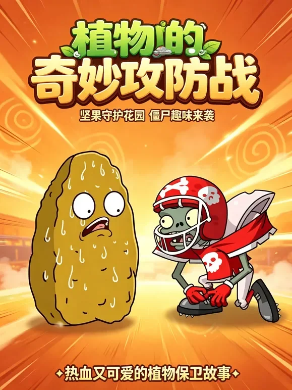 植物的奇妙攻防战动漫海报