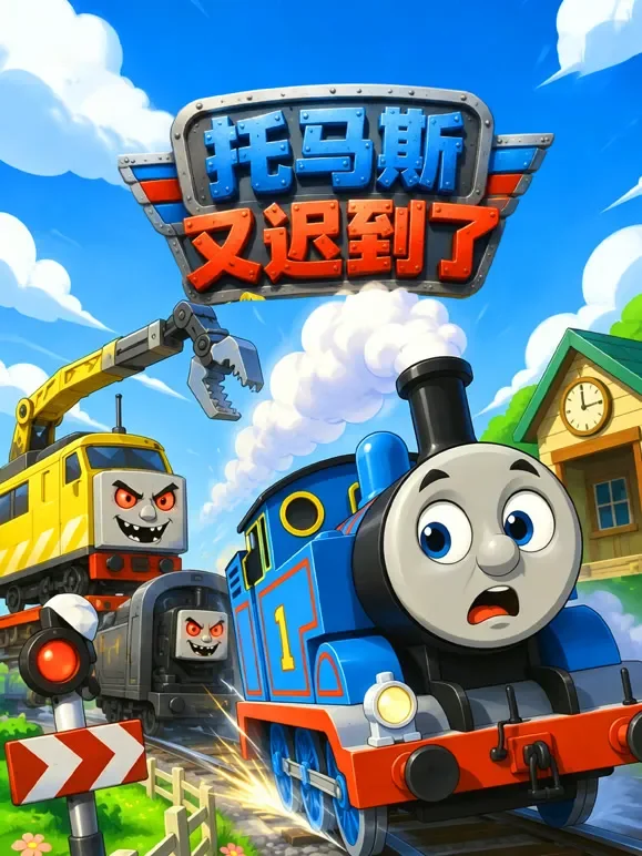 托马斯又迟到了动漫海报
