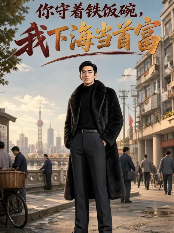 你守着铁饭碗，我下海当富翁动漫海报