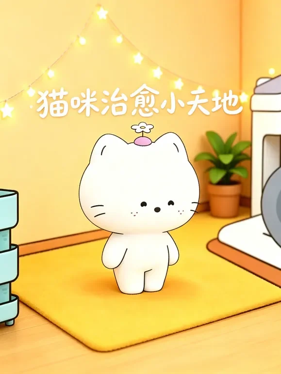 猫咪治愈小天地动漫海报