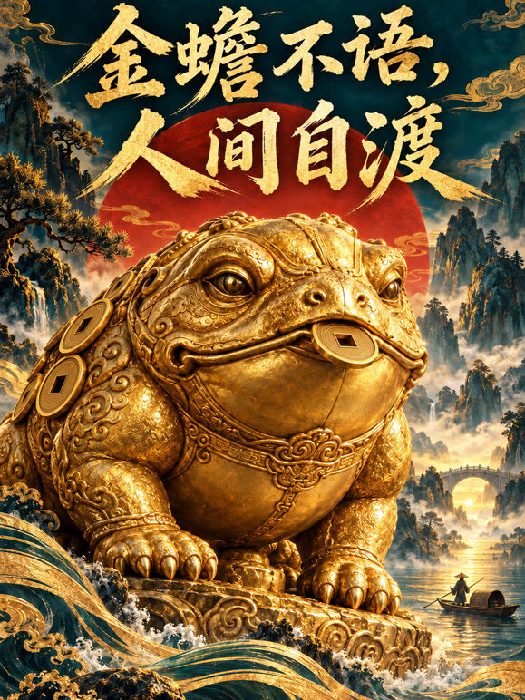 金蟾不语，人间自渡