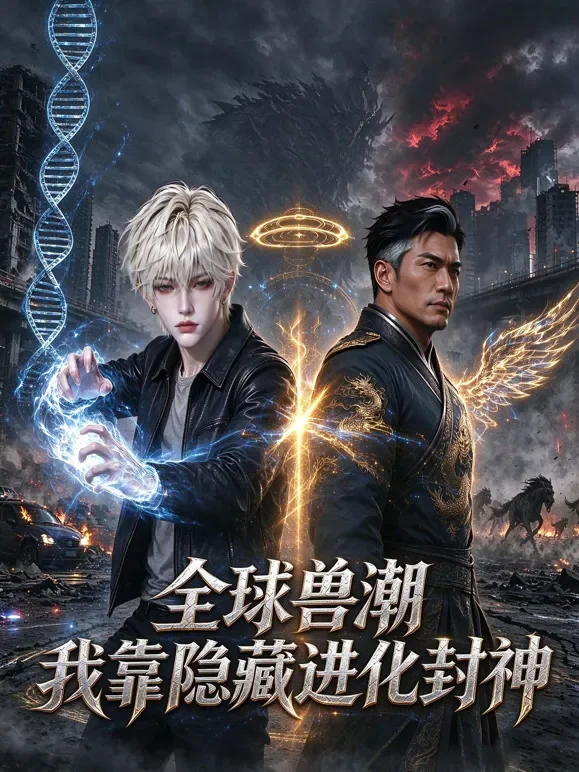 全球兽潮，我靠隐藏进化封神动漫海报