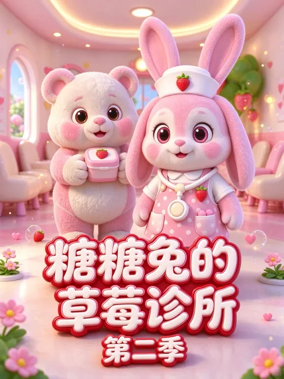 糖糖兔的草莓诊所第二季动漫海报