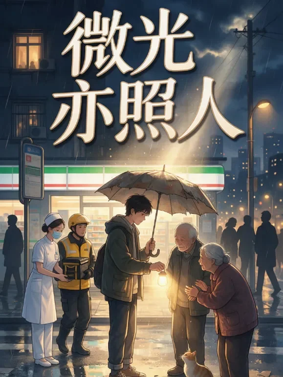 微光亦照人动漫海报