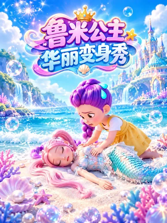 鲁米公主华丽变身秀动漫海报