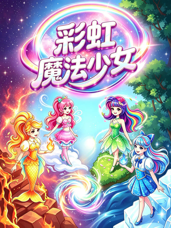 彩虹魔法少女