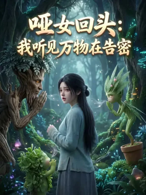 哑女回头：我听见万物在告密动漫海报