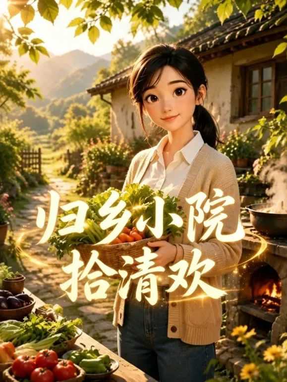 归乡小院拾清欢动漫海报