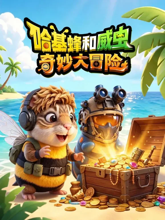 哈基蜂和威虫奇妙大冒险动漫海报