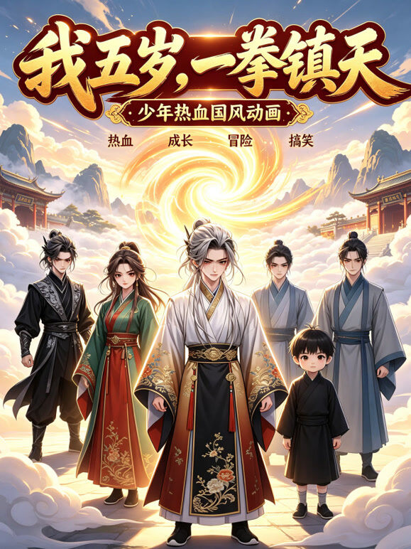 我五岁，一拳镇天