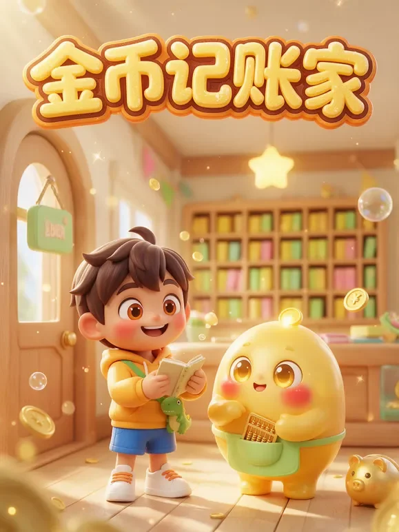 金币记账家动漫海报