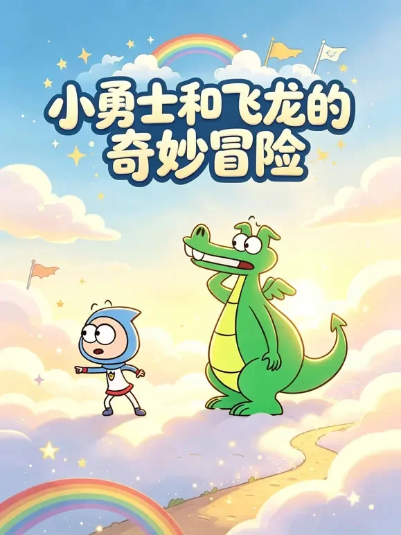 小勇士和飞龙的奇妙冒险动漫海报