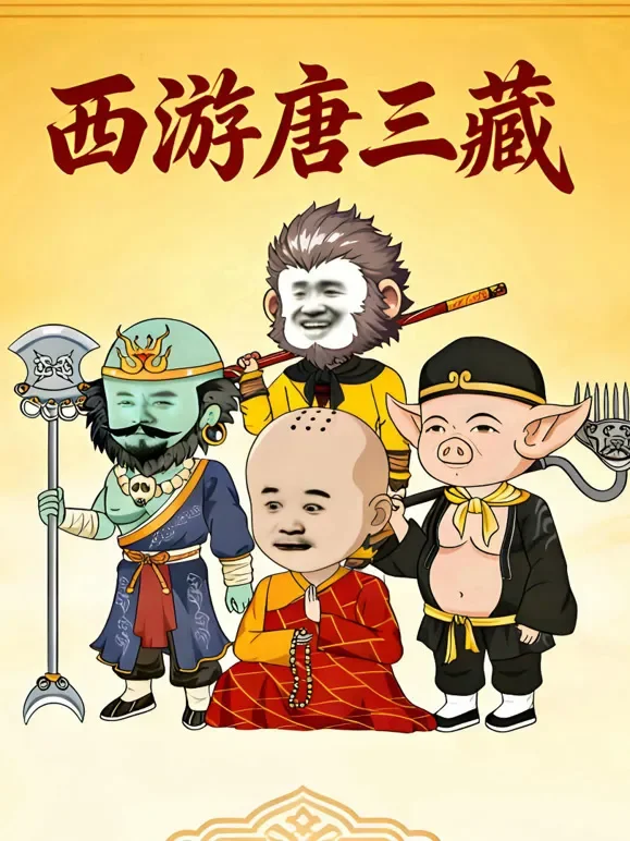 西游唐三藏动漫海报