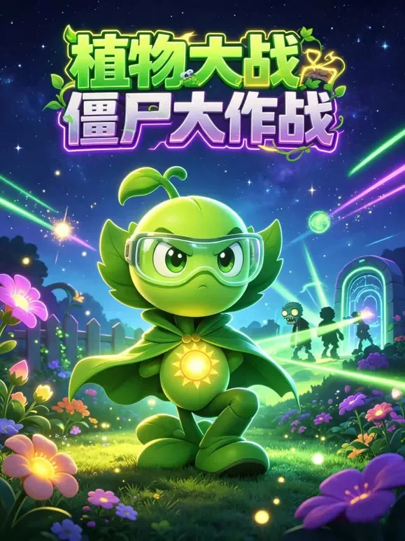 植物大战僵尸大作战动漫海报