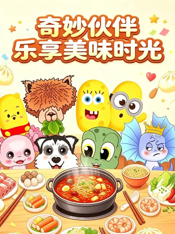 奇妙伙伴乐享美味时光动漫海报