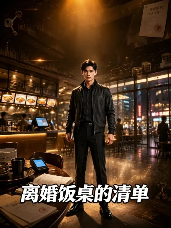 离婚饭桌的清单动漫海报