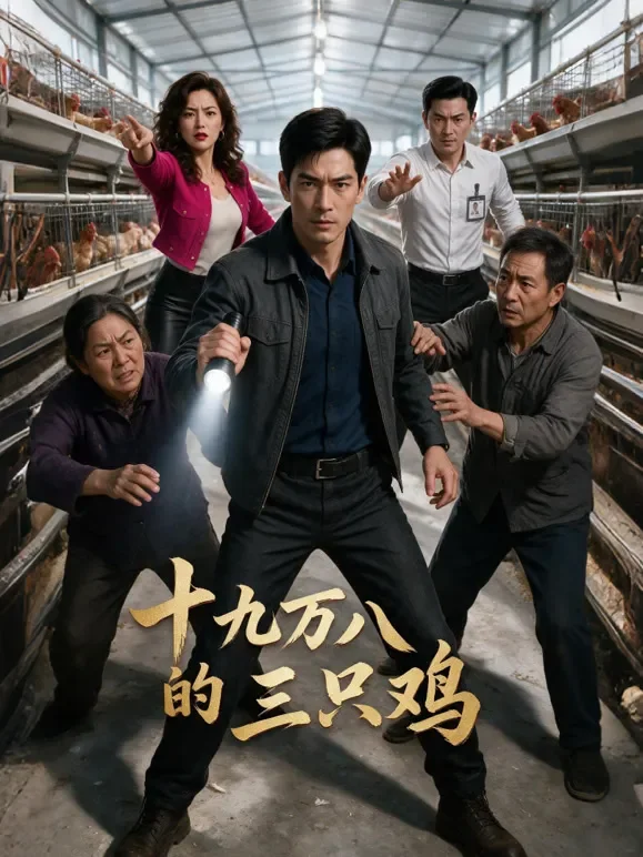 十九万八的三只鸡动漫海报