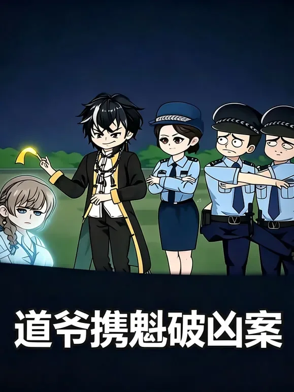 道爷携魁破凶案动漫海报