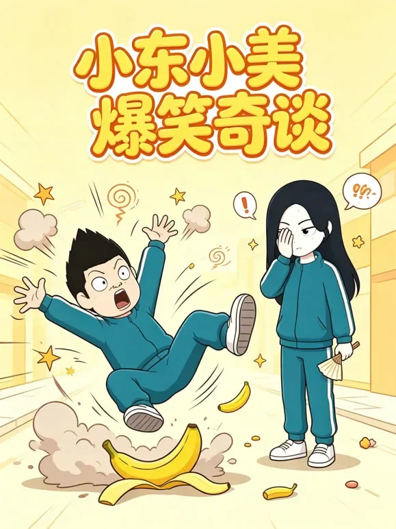 小东小美爆笑奇谈动漫海报