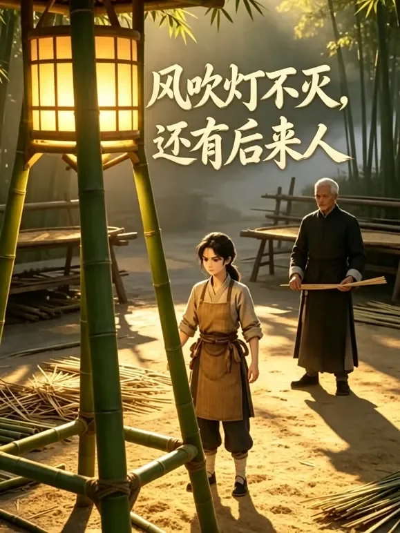 风吹灯不灭，还有后来人动漫海报