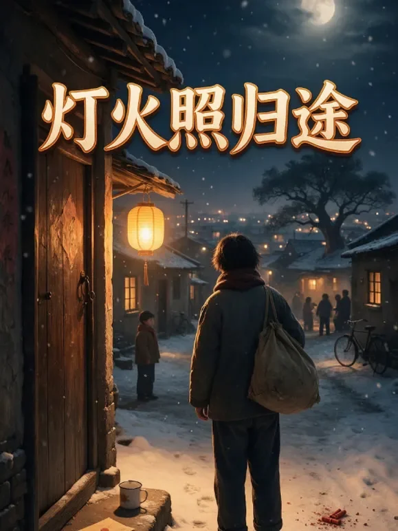 灯火照归途动漫海报