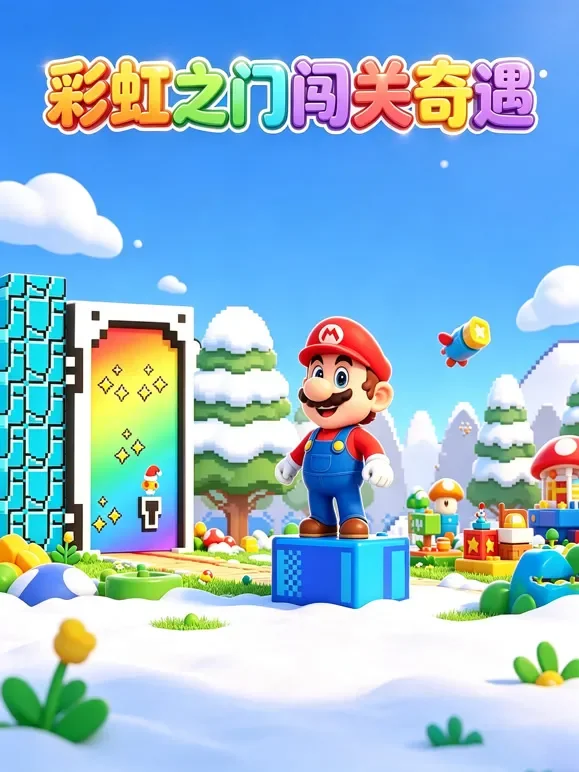 彩虹之门闯关奇遇动漫海报